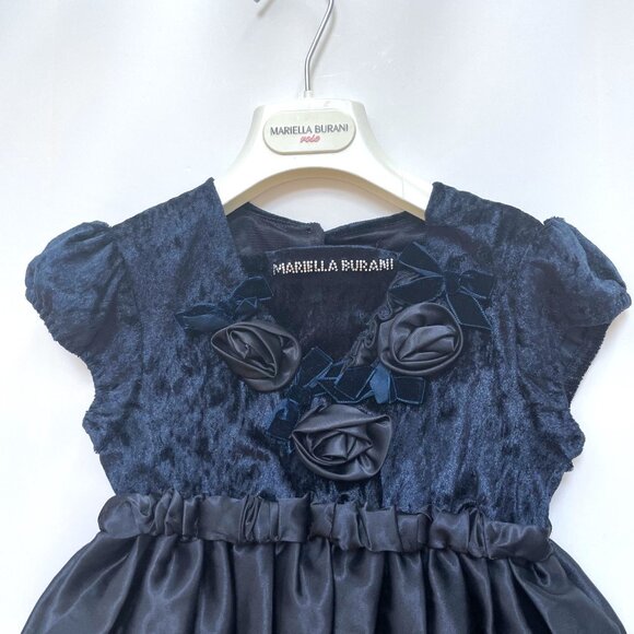 MARIELLA BURANI ROSES AND BOWS DRESS 4 - Picture 2 of 5